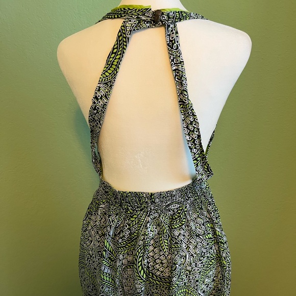 Burning Torch Multi Colored Maxi Dress - Picture 12 of 13